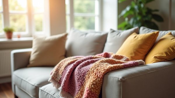 How to choose the right sofa throw blanket for your home